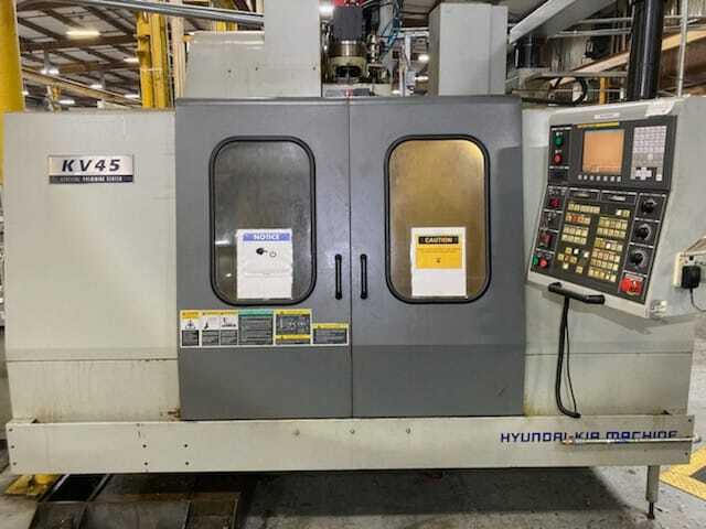 2008 HYUNDAI KIA KV45 Machining Centers, Vertical | Esco Machine & Supply