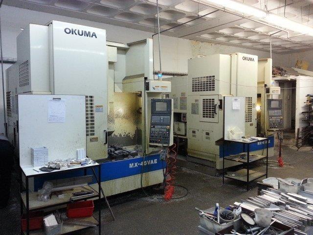 2007 OKUMA MX-45VAE Machining Centers, Vertical | Esco Machine & Supply