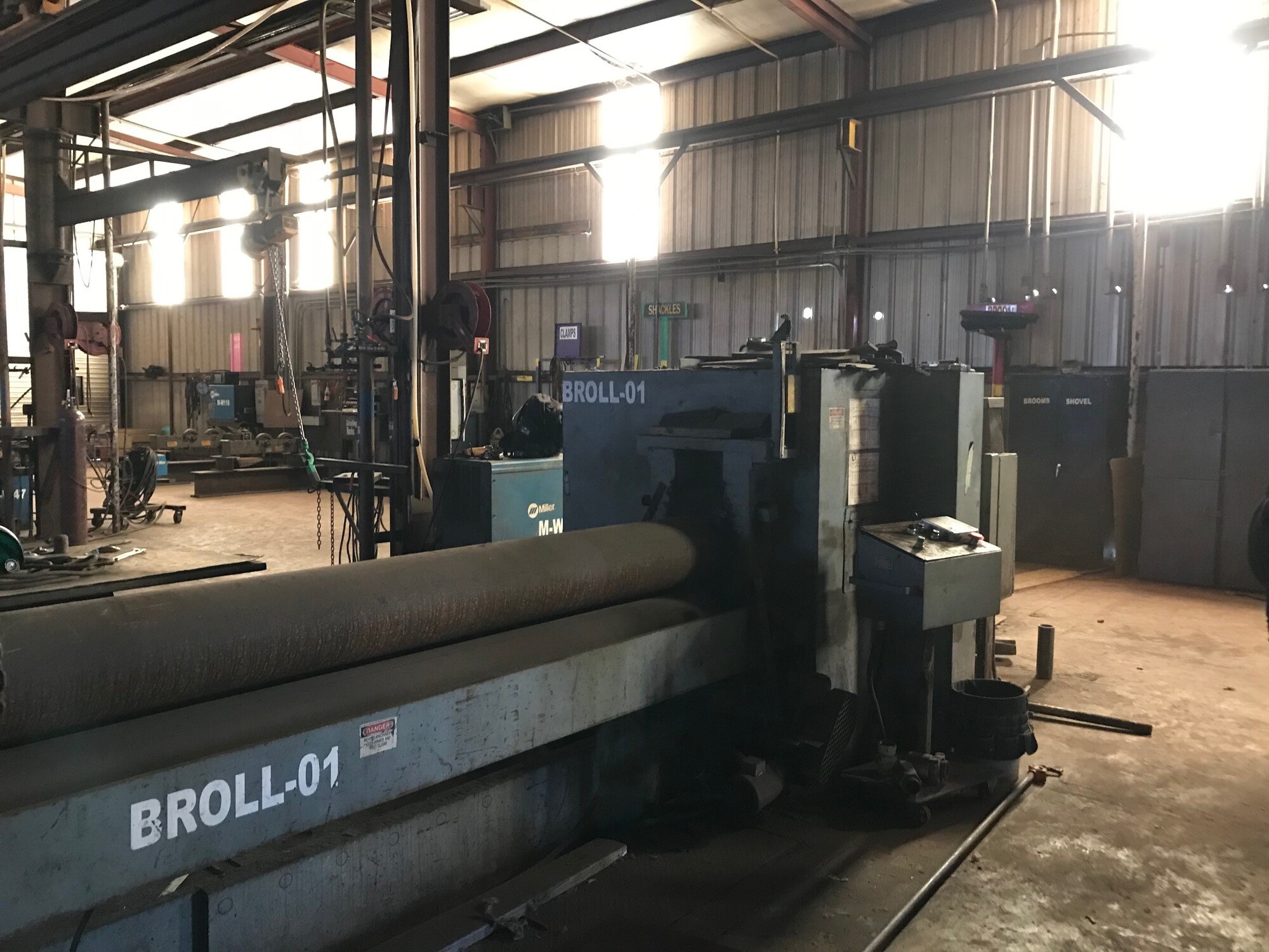 2018 BERTSCH 1/2" x 10' Rolls, Plate Bending (incl Pinch) | Esco Machine & Supply