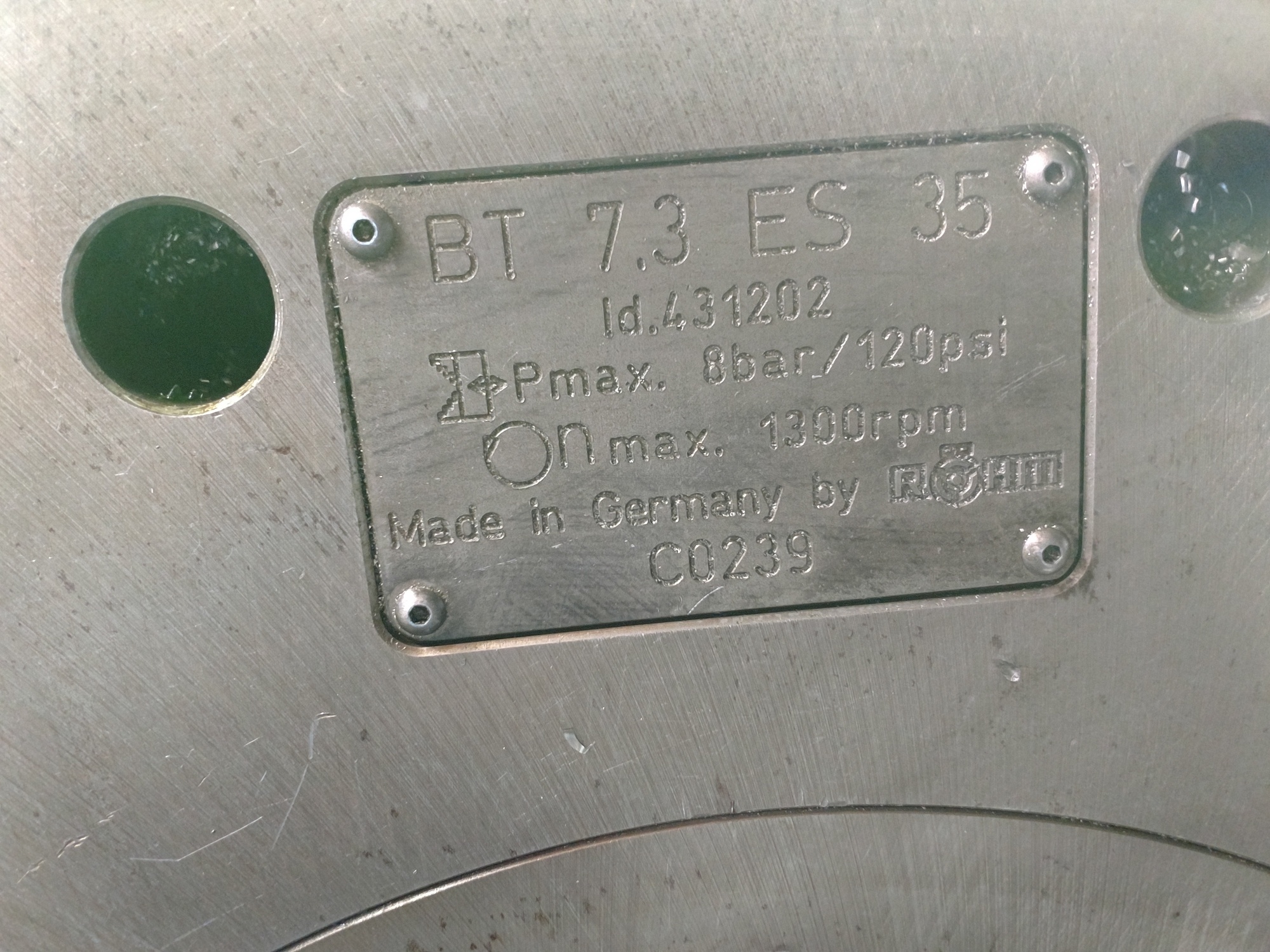 ATS BT-7.3 ES Chucks | Esco Machine & Supply