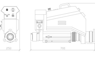 MAUCOTOOLS C40 DUAL SYSTEM STD 250 Portable Multi-Function Machine Tools | Esco Machine & Supply (1)