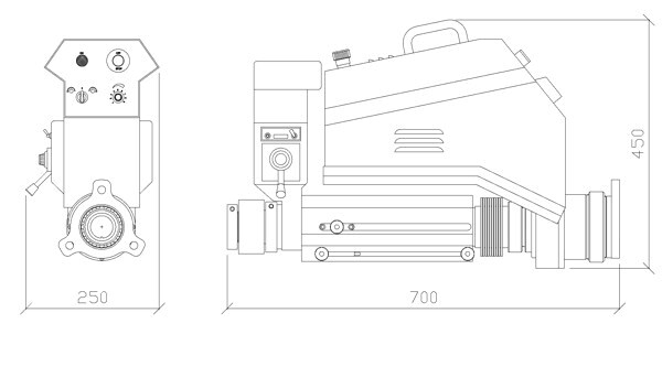 MAUCOTOOLS C40 DUAL SYSTEM STD 250 Portable Multi-Function Machine Tools | Esco Machine & Supply